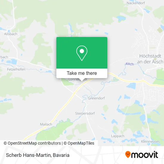 Карта Scherb Hans-Martin