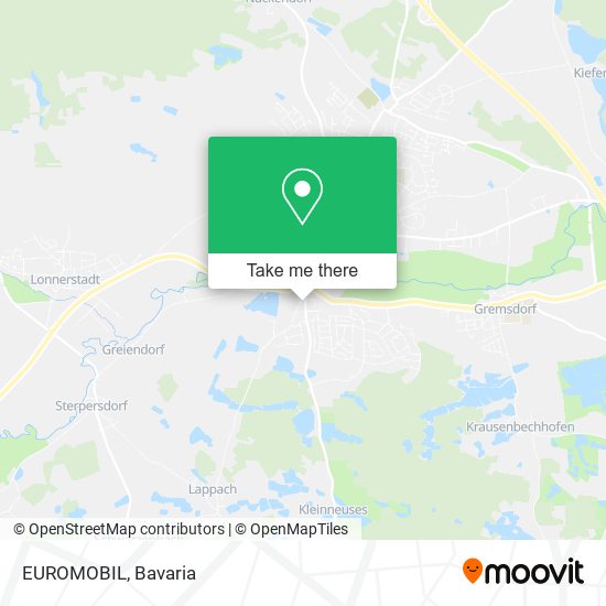 EUROMOBIL map