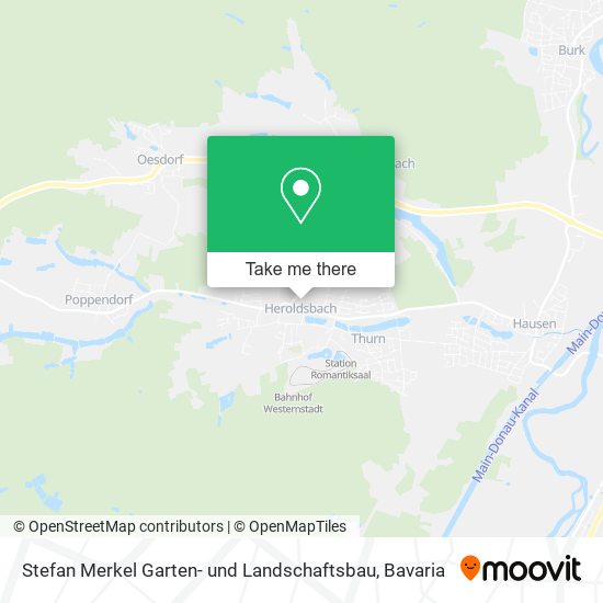 Карта Stefan Merkel Garten- und Landschaftsbau