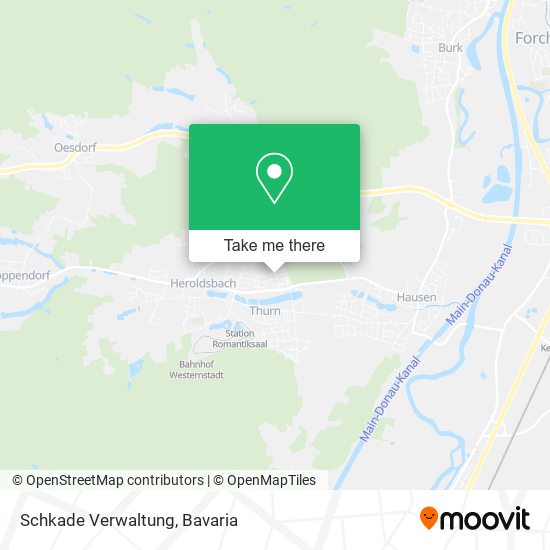 Schkade Verwaltung map