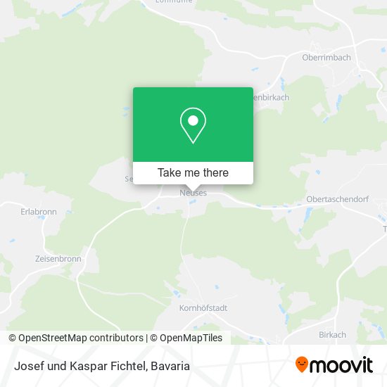 Josef und Kaspar Fichtel map