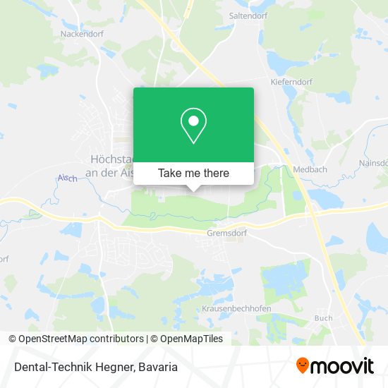 Dental-Technik Hegner map