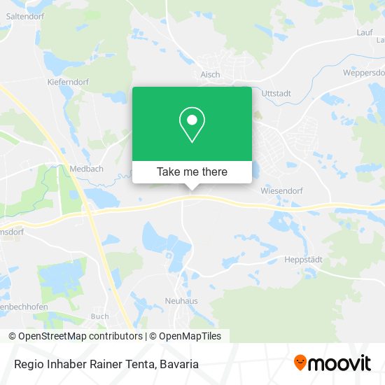 Regio Inhaber Rainer Tenta map