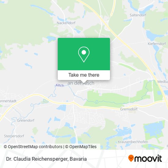 Dr. Claudia Reichensperger map