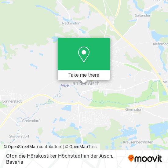 Карта Oton die Hörakustiker Höchstadt an der Aisch