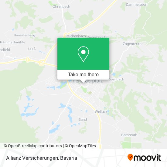 Allianz Versicherungen map