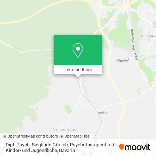 Dipl.-Psych. Sieglinde Görlich, Psychotherapeutin für Kinder- und Jugendliche map