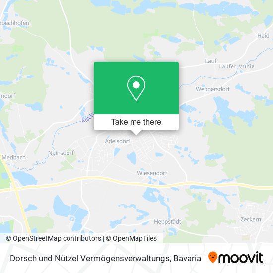 Dorsch und Nützel Vermögensverwaltungs map