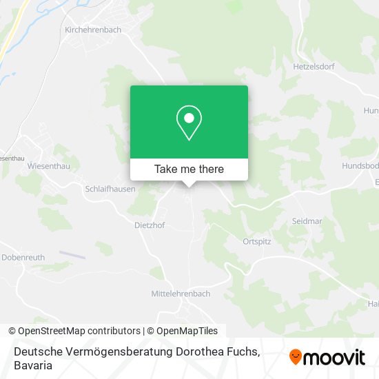 Deutsche Vermögensberatung Dorothea Fuchs map
