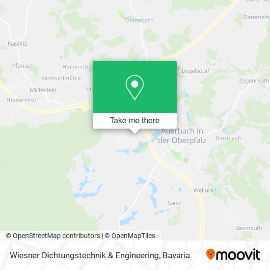 Wiesner Dichtungstechnik & Engineering map