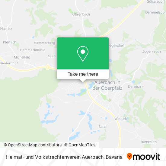 Heimat- und Volkstrachtenverein Auerbach map