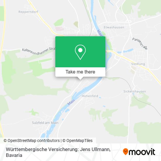 Württembergische Versicherung: Jens Ullmann map