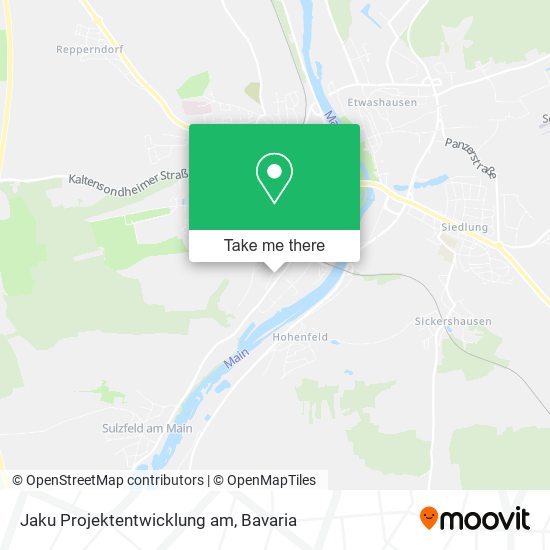 Jaku Projektentwicklung am map