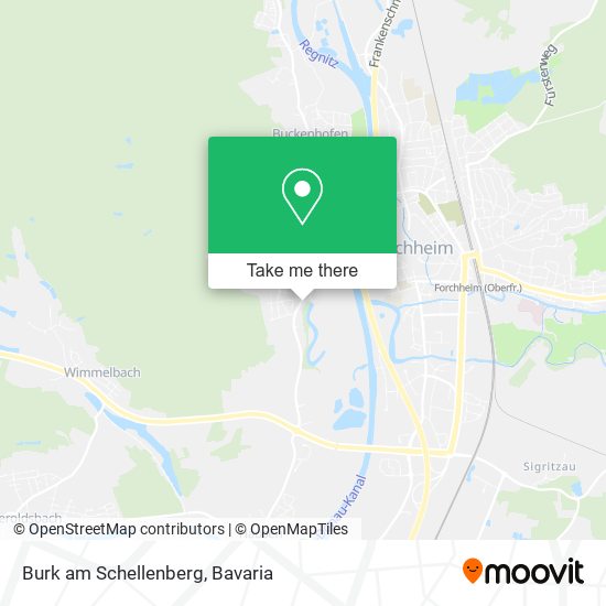 Карта Burk am Schellenberg
