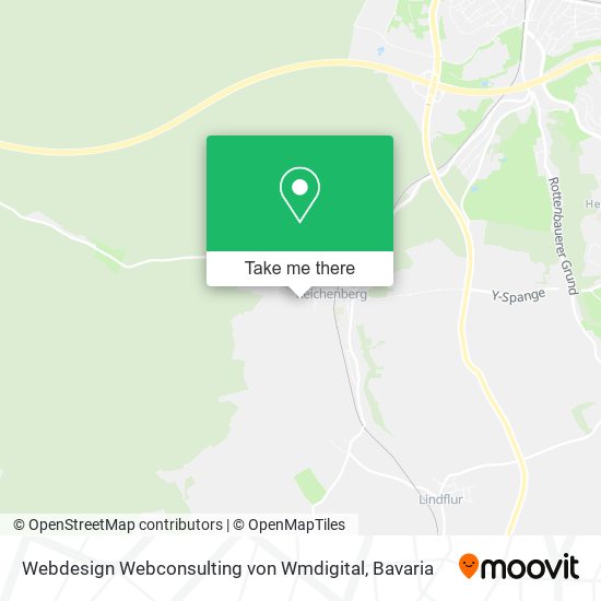 Webdesign Webconsulting von Wmdigital map