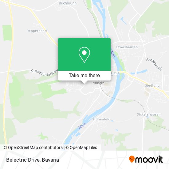 Belectric Drive map