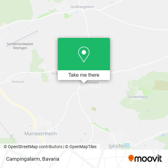 Campingalarm map