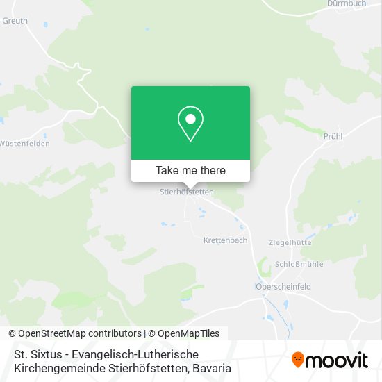 St. Sixtus - Evangelisch-Lutherische Kirchengemeinde Stierhöfstetten map