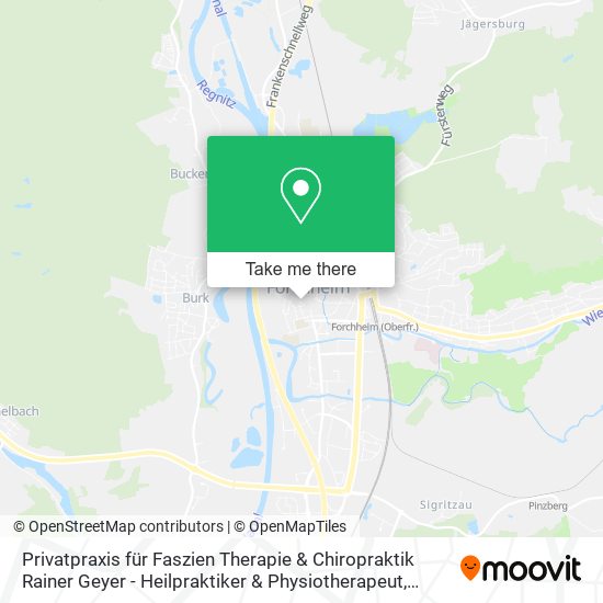 Privatpraxis für Faszien Therapie & Chiropraktik Rainer Geyer - Heilpraktiker & Physiotherapeut map