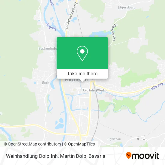 Карта Weinhandlung Dolp Inh. Martin Dolp
