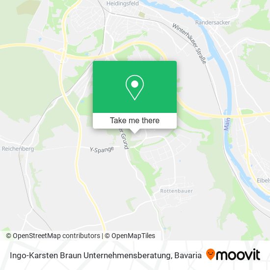 Ingo-Karsten Braun Unternehmensberatung map