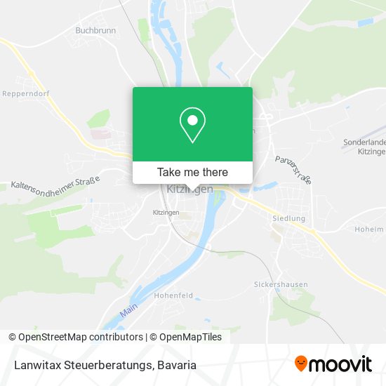 Lanwitax Steuerberatungs map