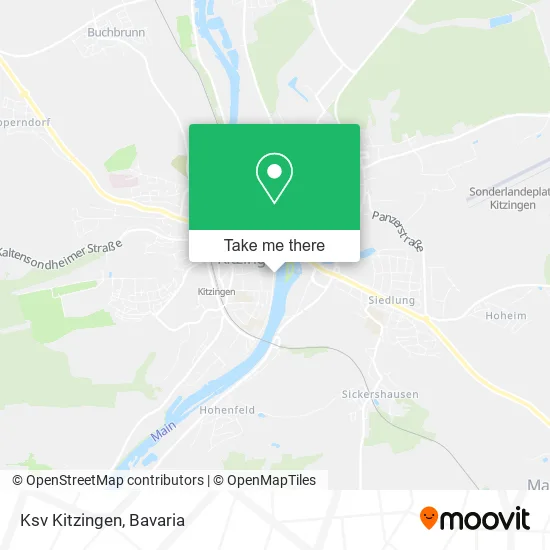 Карта Ksv Kitzingen