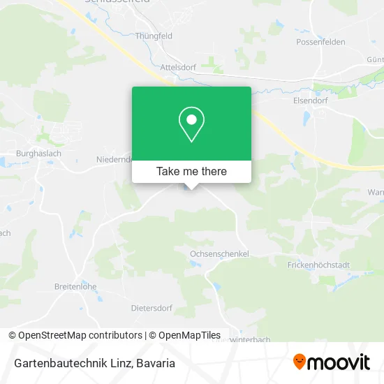 Карта Gartenbautechnik Linz