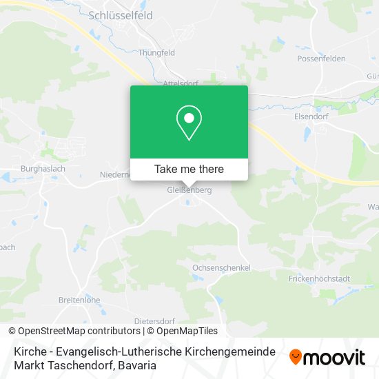 Kirche - Evangelisch-Lutherische Kirchengemeinde Markt Taschendorf map