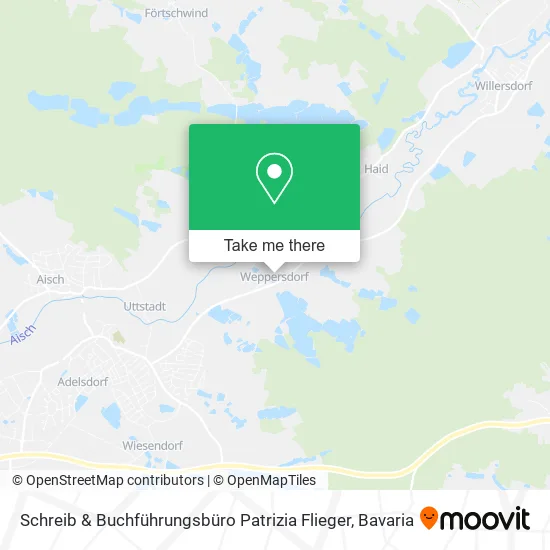 Карта Schreib & Buchführungsbüro Patrizia Flieger