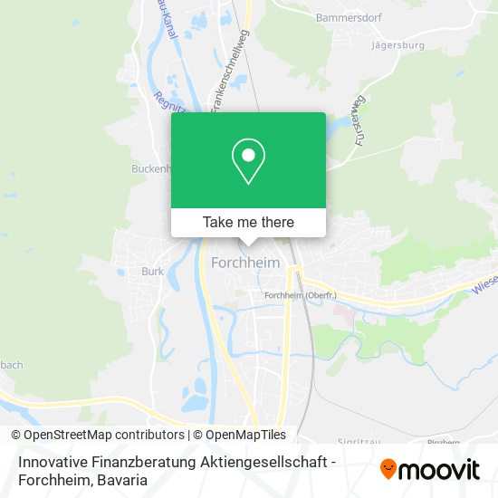 Innovative Finanzberatung Aktiengesellschaft - Forchheim map