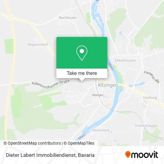 Dieter Labert Immobiliendienst map