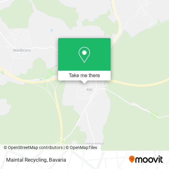 Maintal Recycling map