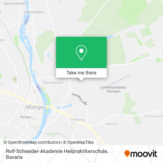 Rolf-Schneider-Akademie Heilpraktikerschule map