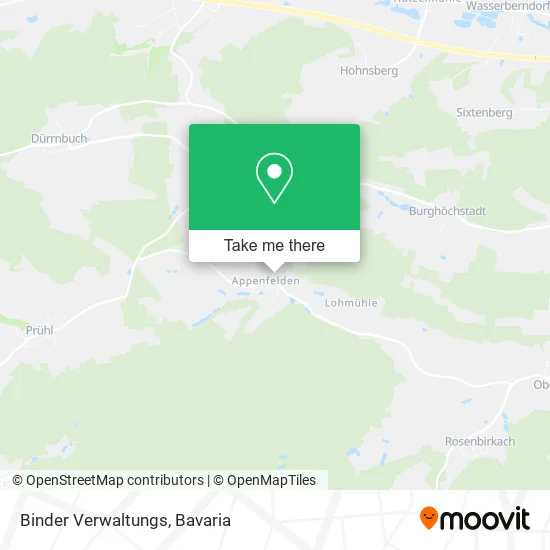 Карта Binder Verwaltungs