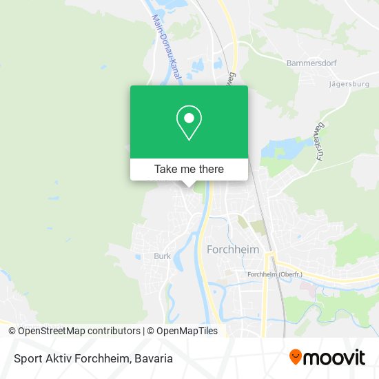 Sport Aktiv Forchheim map