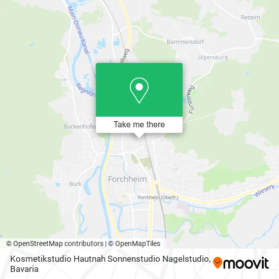 Карта Kosmetikstudio Hautnah Sonnenstudio Nagelstudio