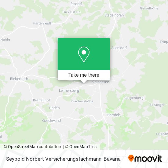Карта Seybold Norbert Versicherungsfachmann