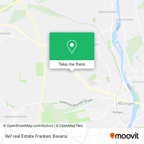 Карта Ref real Estate Franken