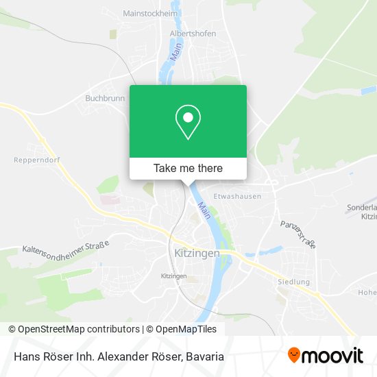 Hans Röser Inh. Alexander Röser map