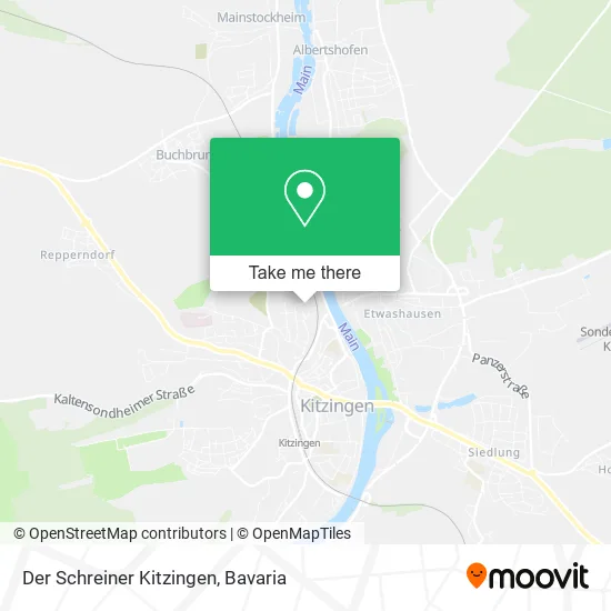 Карта Der Schreiner Kitzingen