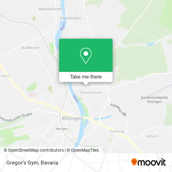 Карта Gregor's Gym