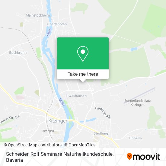 Schneider, Rolf Seminare Naturheilkundeschule map