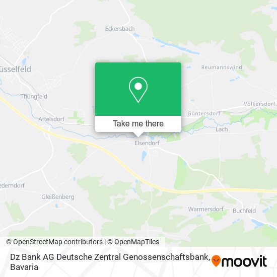 Dz Bank AG Deutsche Zentral Genossenschaftsbank map