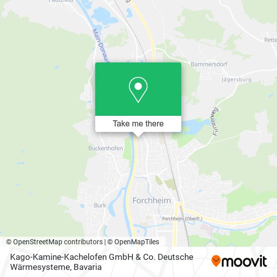 Карта Kago-Kamine-Kachelofen GmbH & Co. Deutsche Wärmesysteme