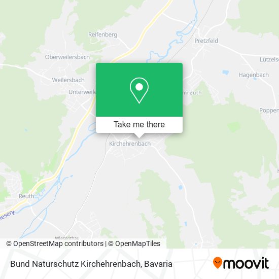 Bund Naturschutz Kirchehrenbach map
