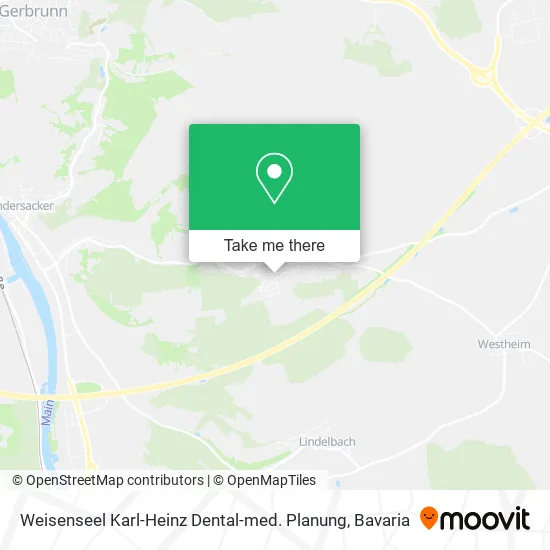 Карта Weisenseel Karl-Heinz Dental-med. Planung