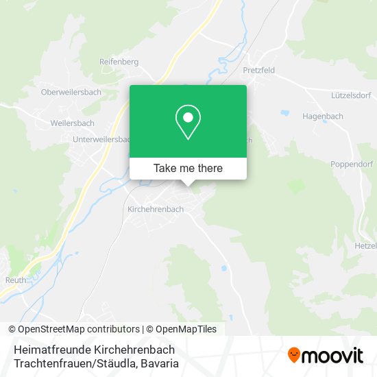 Heimatfreunde Kirchehrenbach Trachtenfrauen / Stäudla map