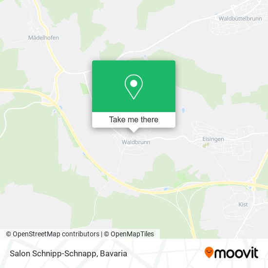 Salon Schnipp-Schnapp map