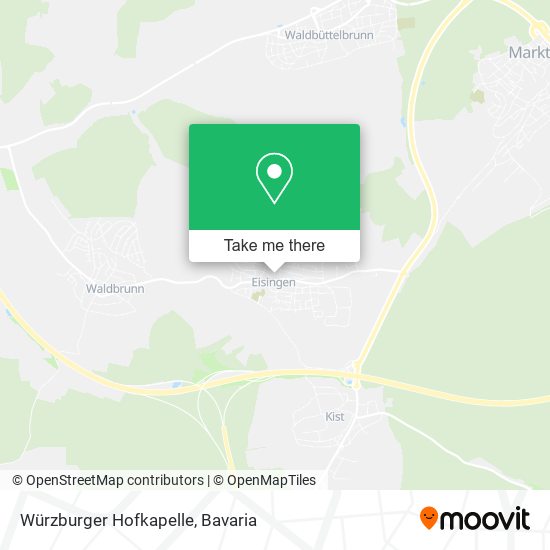 Würzburger Hofkapelle map